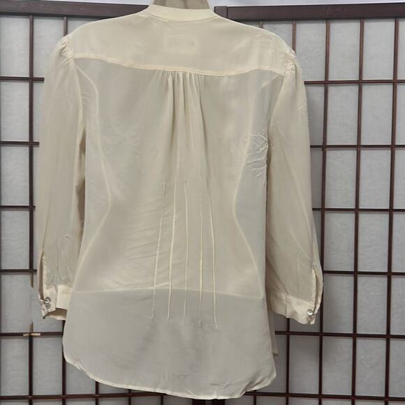 JAK & RAE SILK & EMBROIDERY BEAUTIFUL BLOUSE SIZE 6 - Picture 2 of 6